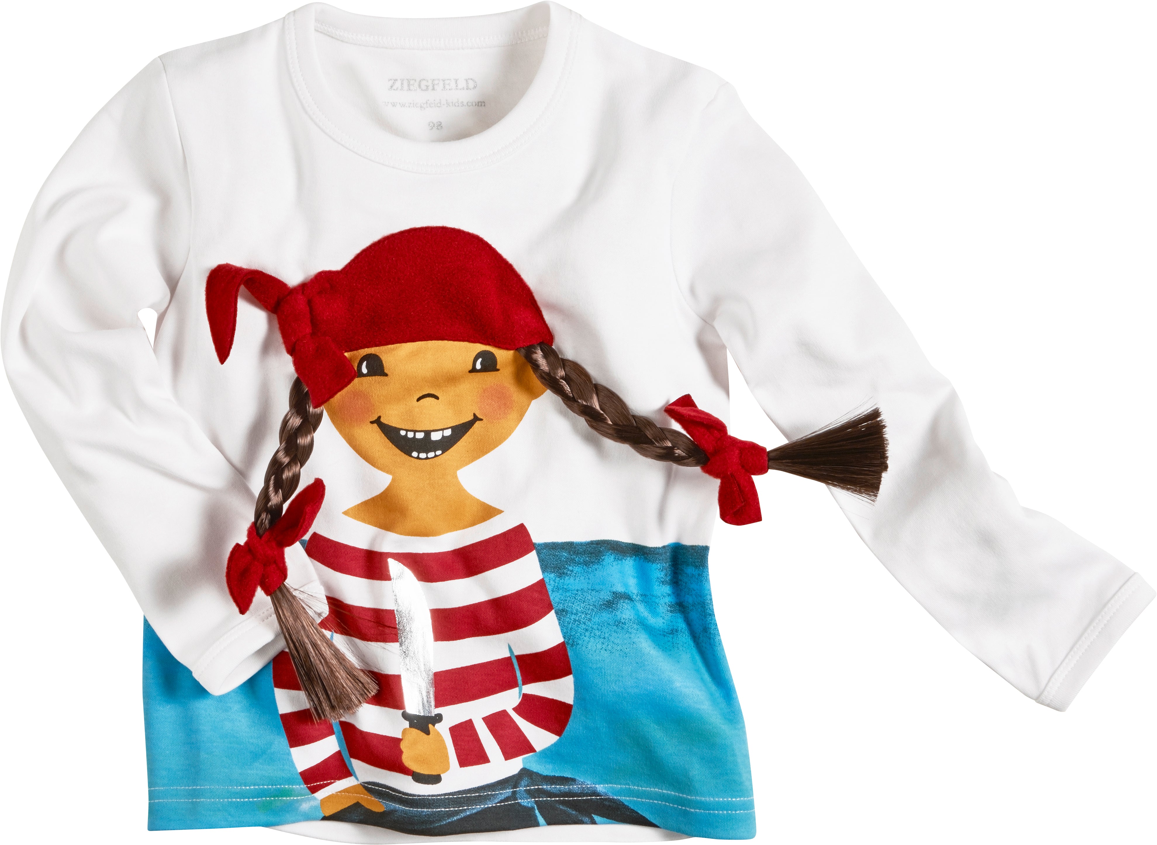Ziegfeld Langarmshirt Piratin Paula