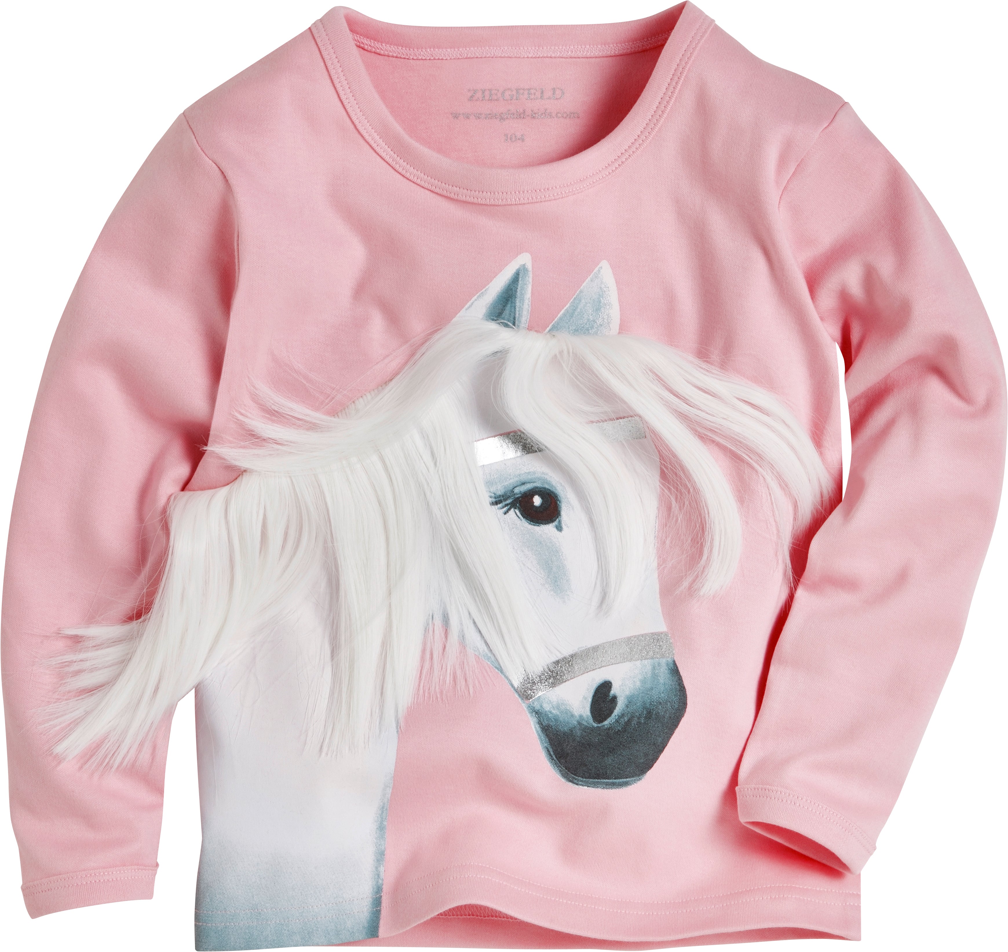 Ziegfeld Langarmshirt Pony Snowflake