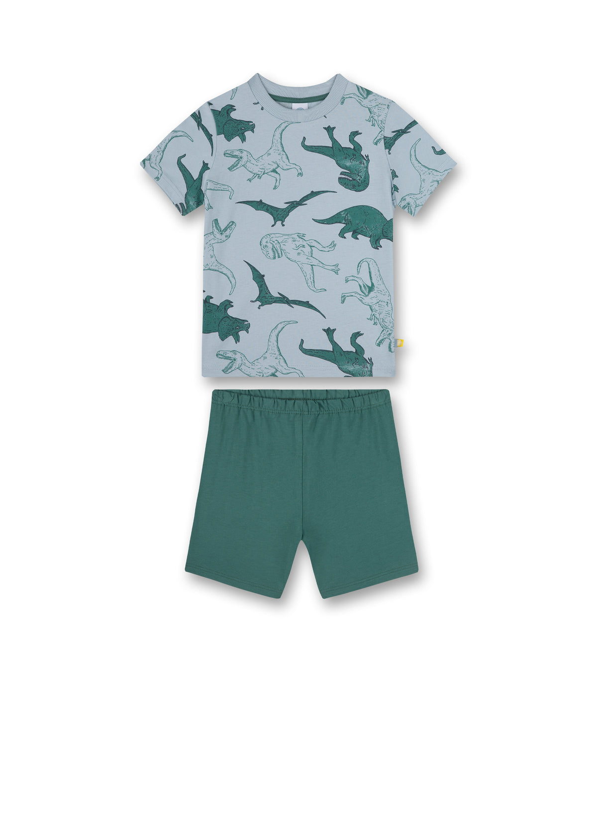 Sanetta Jungen-Schlafanzug kurz Grün