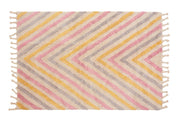Aratextil Baumwolle Teppich - Boomerang 120x160cm