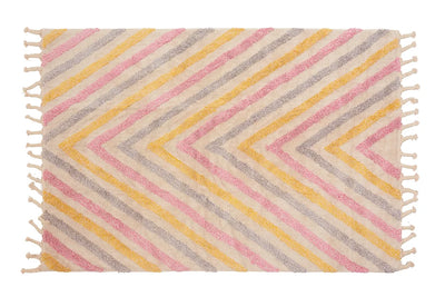 Aratextil Baumwolle Teppich - Boomerang 120x160cm