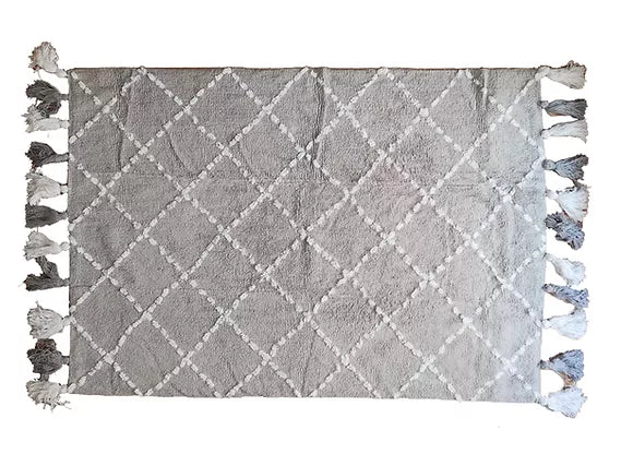 Aratextil Baumwolle Teppich - Tanger 120x160 cm