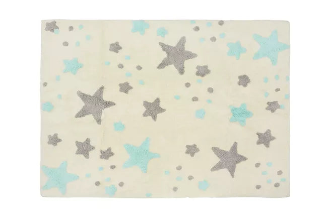 Aratextil Baumwolle Teppich - Sternwolke 120x160 cm