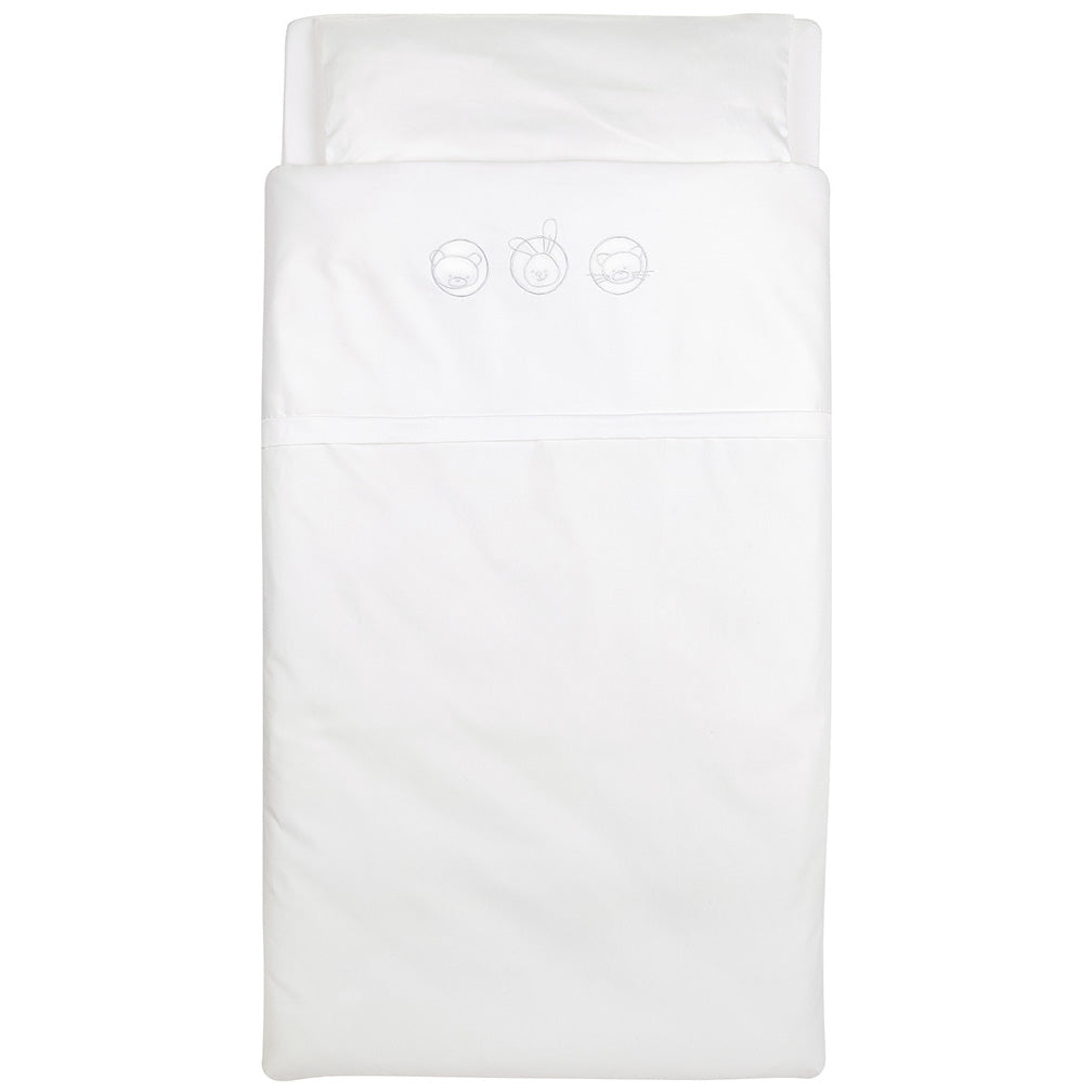 Kuli-Muli Bettwäsche petits Animaux weiss