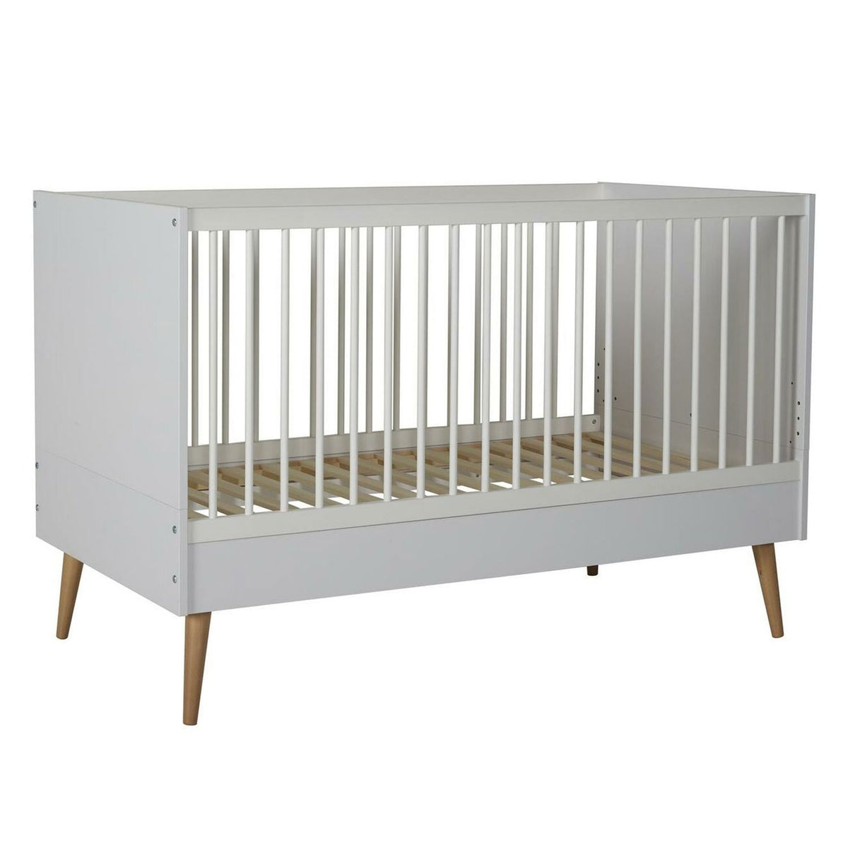 Quax Cocoon Kinderzimmer 3-teilig inkl. Wickelaufsatz Ice white AKTION plus 2 Nischen geschenkt