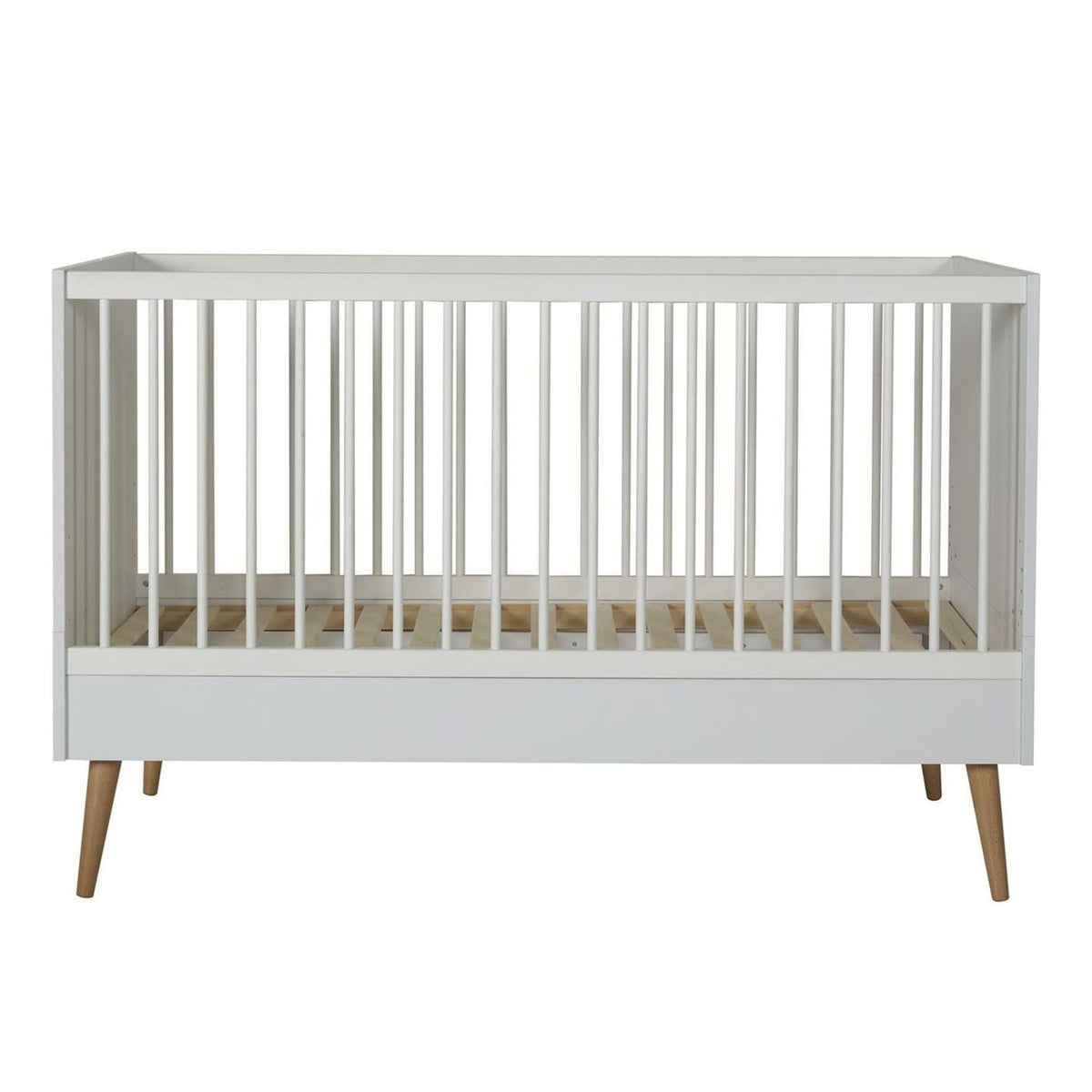 Quax Cocoon Kinderzimmer 3-teilig inkl. Wickelaufsatz Ice white AKTION plus 2 Nischen geschenkt