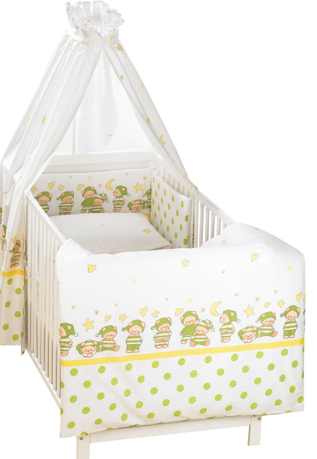 Alvi Kinderbett Schlafmütze Komplett-Set