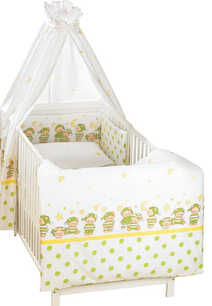 Alvi Kinderbett Schlafmütze Komplett-Set