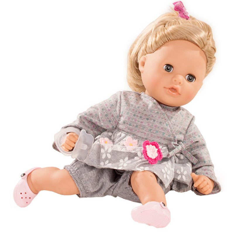 Götz Puppe Cosy Aquini blonde Haare 33cm