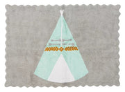 Aratextil Baumwolle Teppich - Teepee 120x160 cm