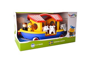 Vikingtoys Arche Noah Boot mit Zubehör