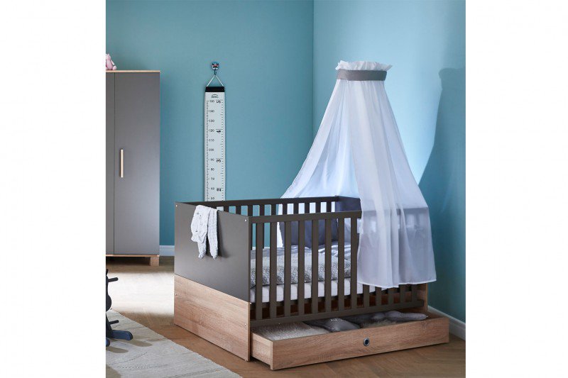 Berndt Cloe Kinderzimmer 3-teilig mit Wickelansatz (nur für kurze Zeit eine Matratze gratis dazu)