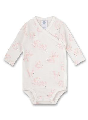 Sanetta Wickelbody langarm Off-White