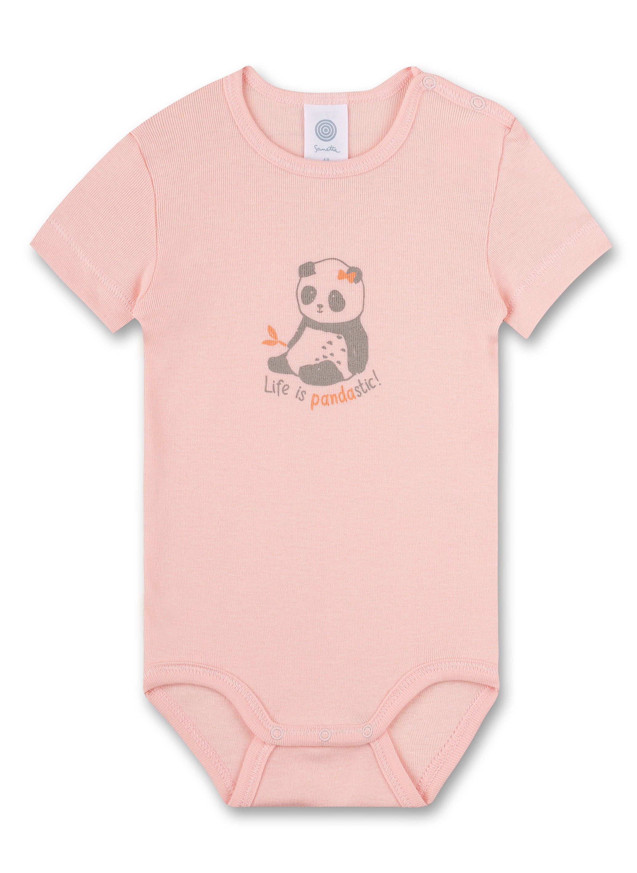 Sanetta Body kurzarm Rosa