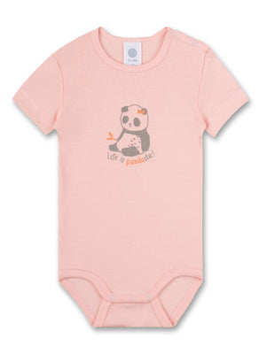 Sanetta Body kurzarm Rosa
