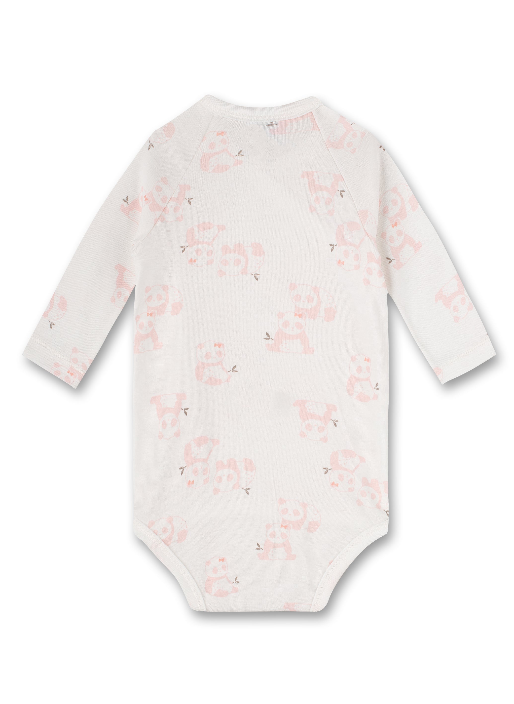 Sanetta Wickelbody langarm Off-White
