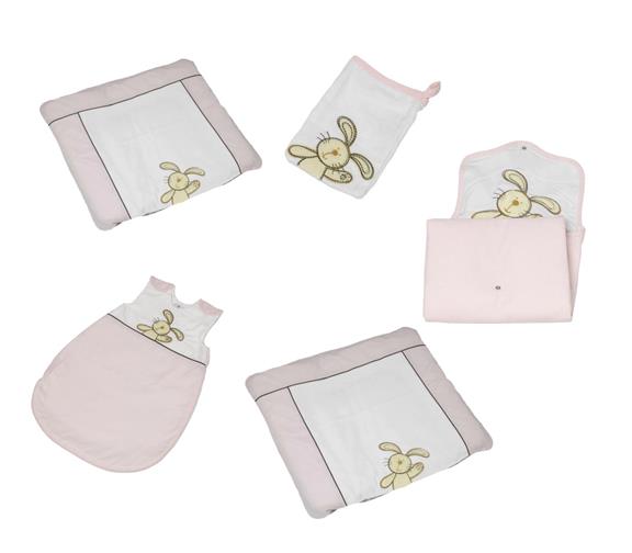 BeBe's Collection 5tlg. Set Hasi rosa - Angebot