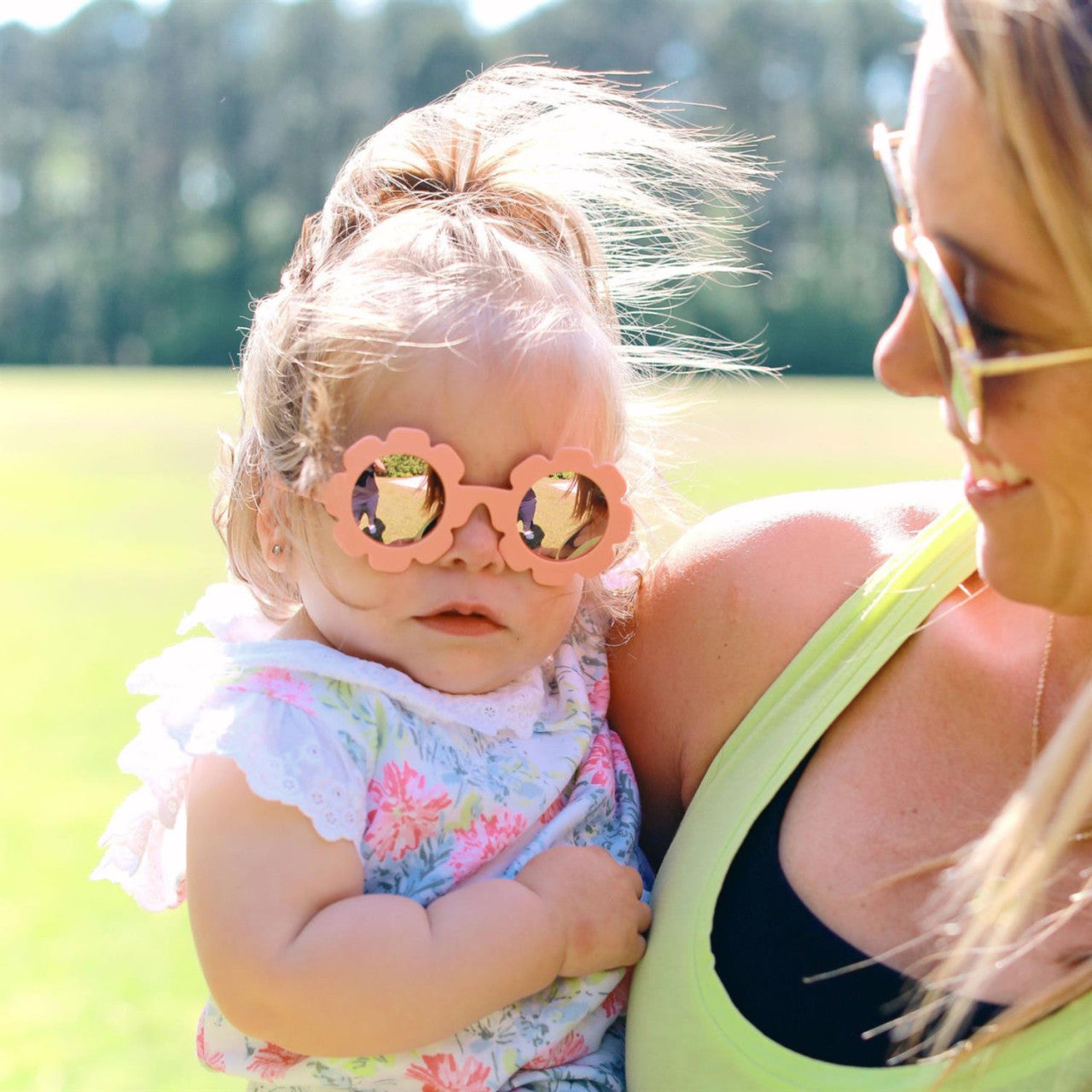 Sonnenbrille polarisiert Blue Series The Flower