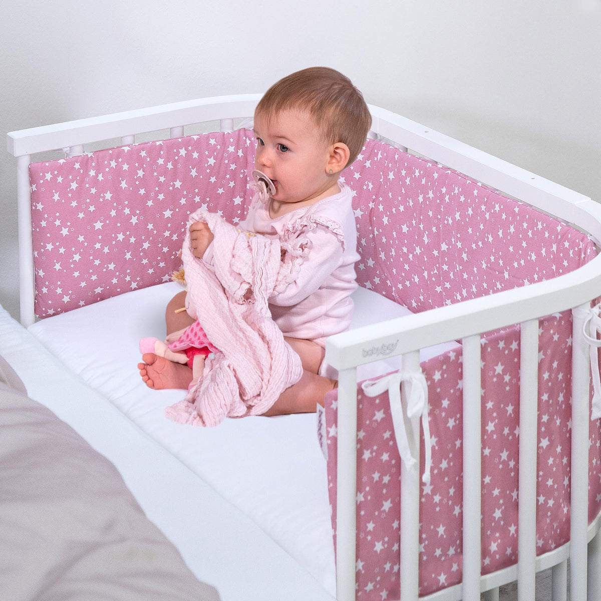 babybay Jersey Bezug für Boxspring XXL