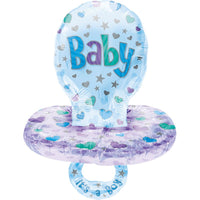 Folienballon Schnuller Baby Boy 150cm