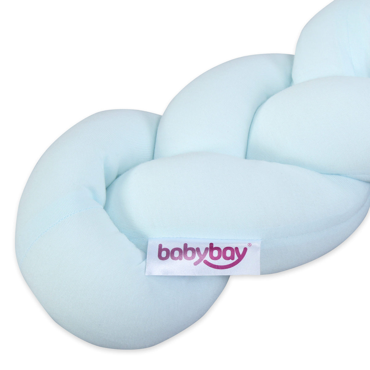 babybay Nestchenschlange geflochten aqua