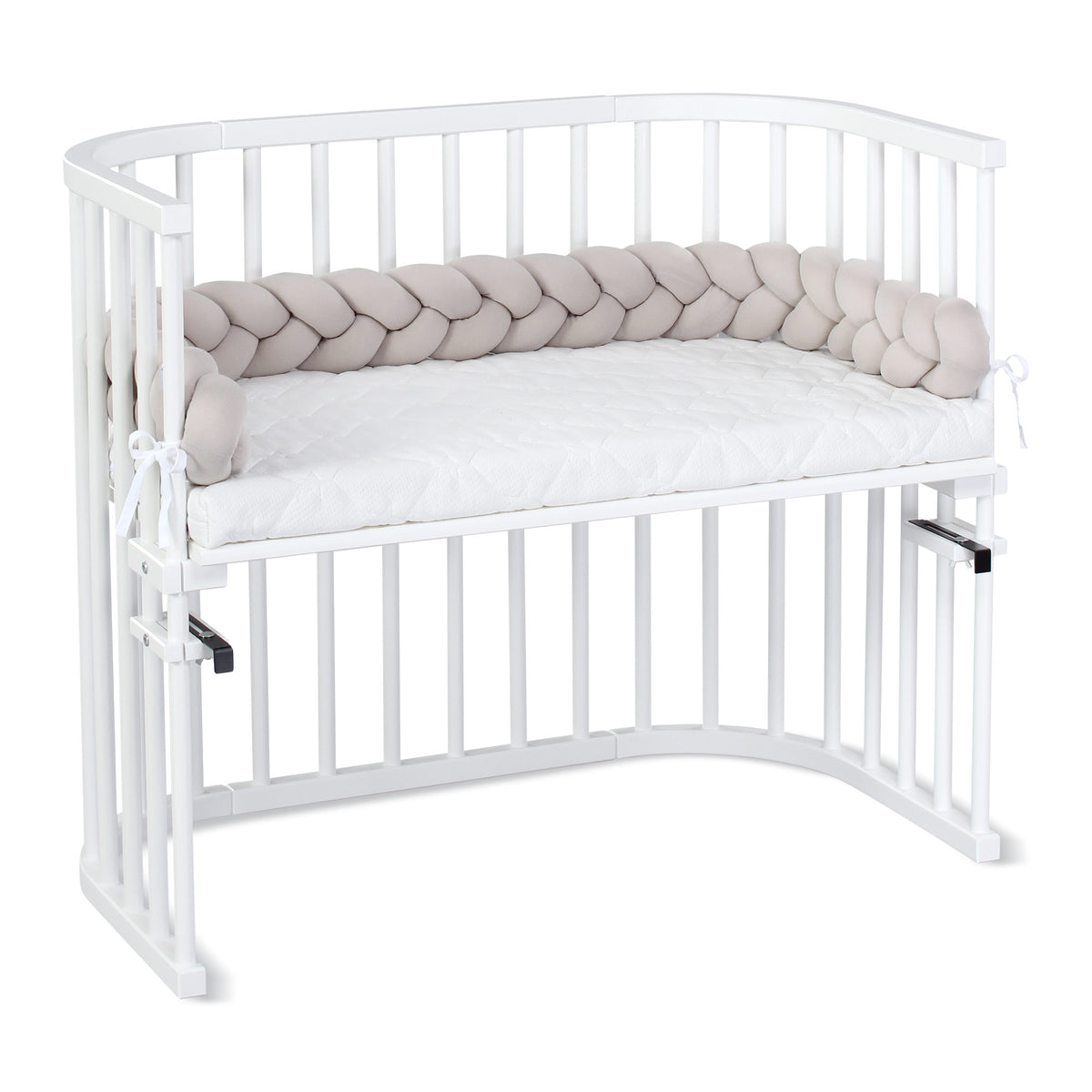 babybay Nestchenschlange geflochten beige