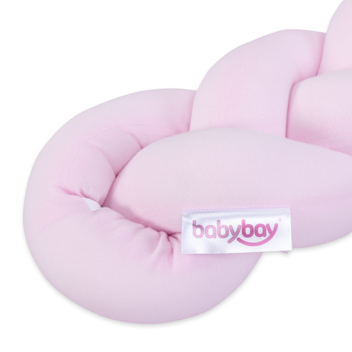 babybay Nestchenschlange geflochten rosa