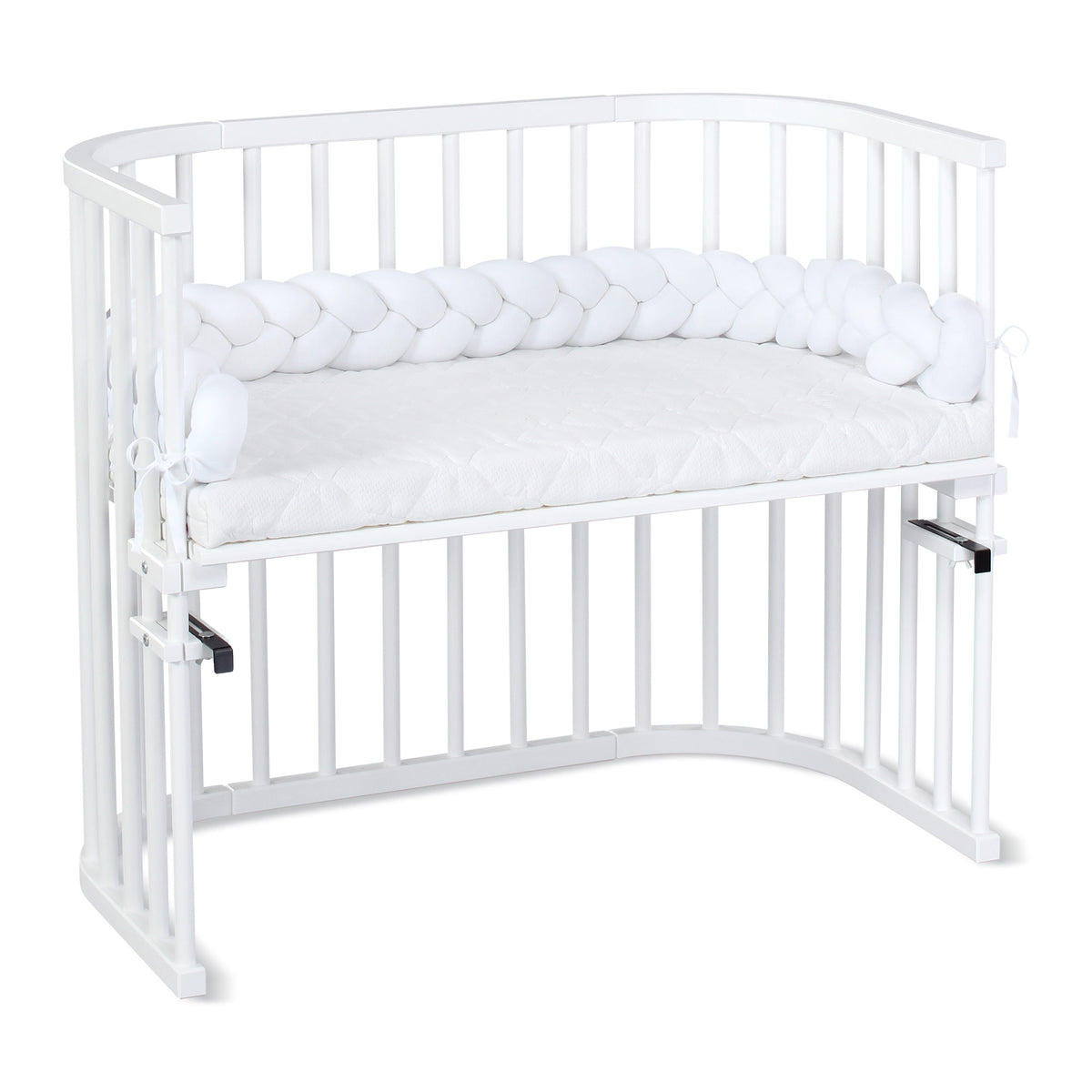 babybay Nestchenschlange geflochten weiss