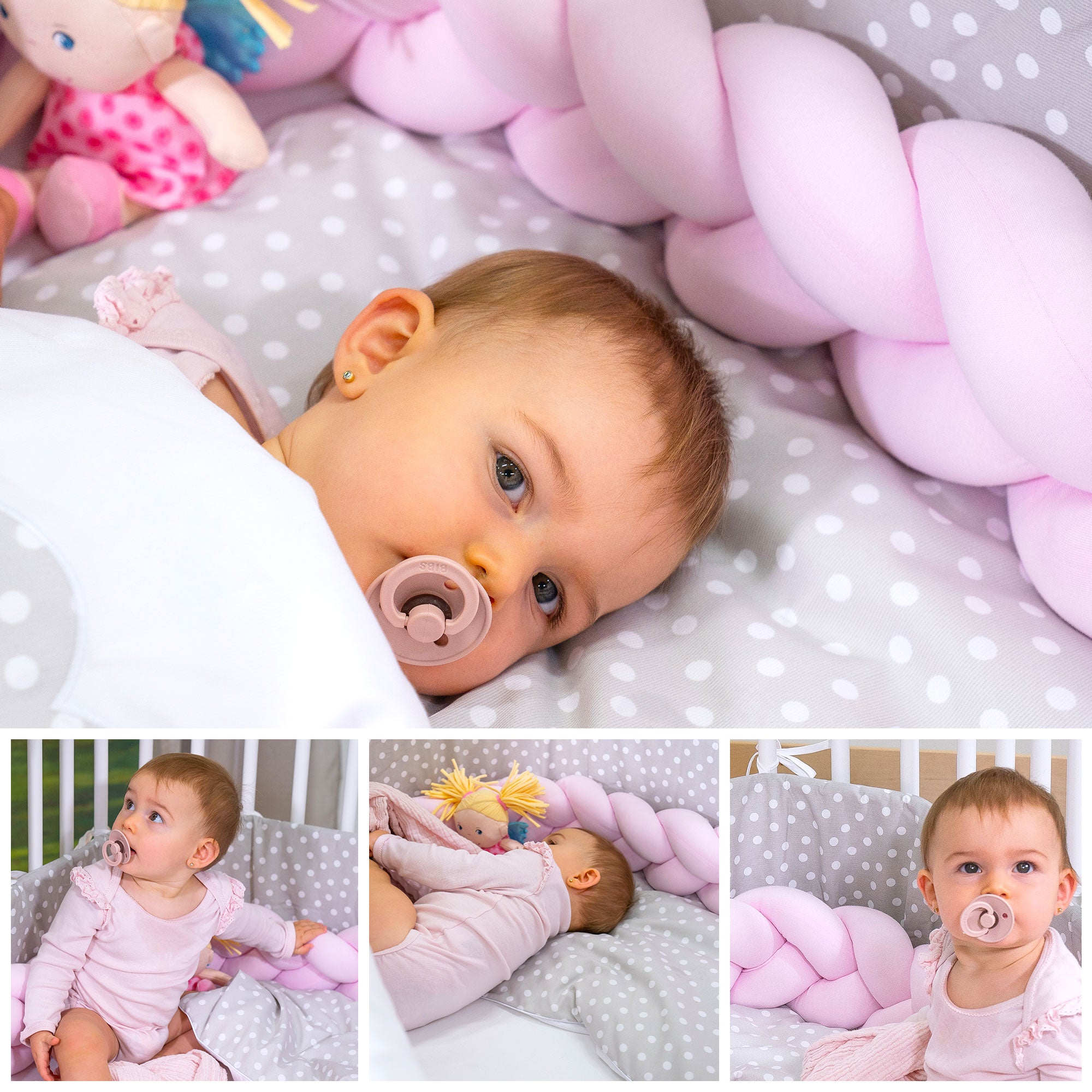 babybay Nestchenschlange geflochten