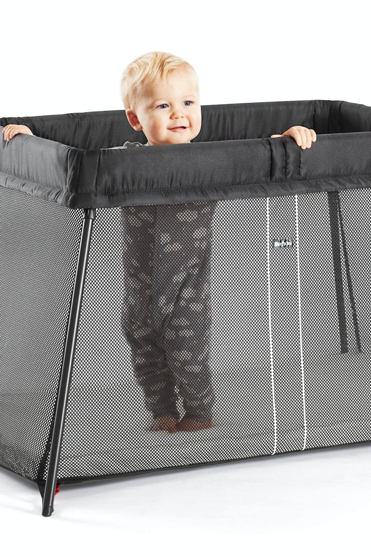 BabyBjörn Reisebett light Mesh schwarz inkl. Fixleintuch