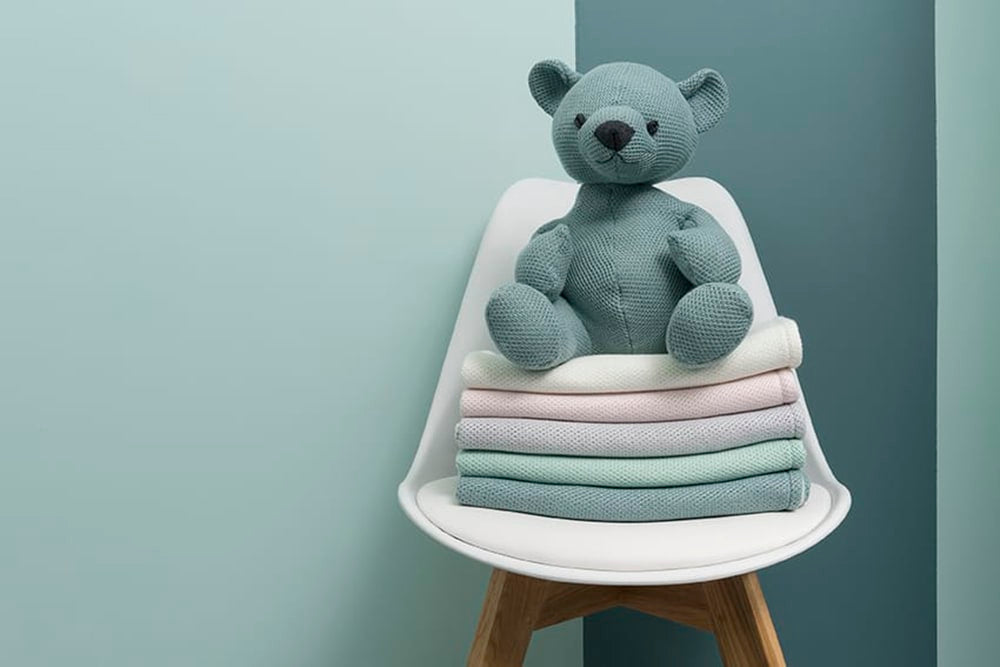 Baby's Only Babydecke Soft Classic stonegreen