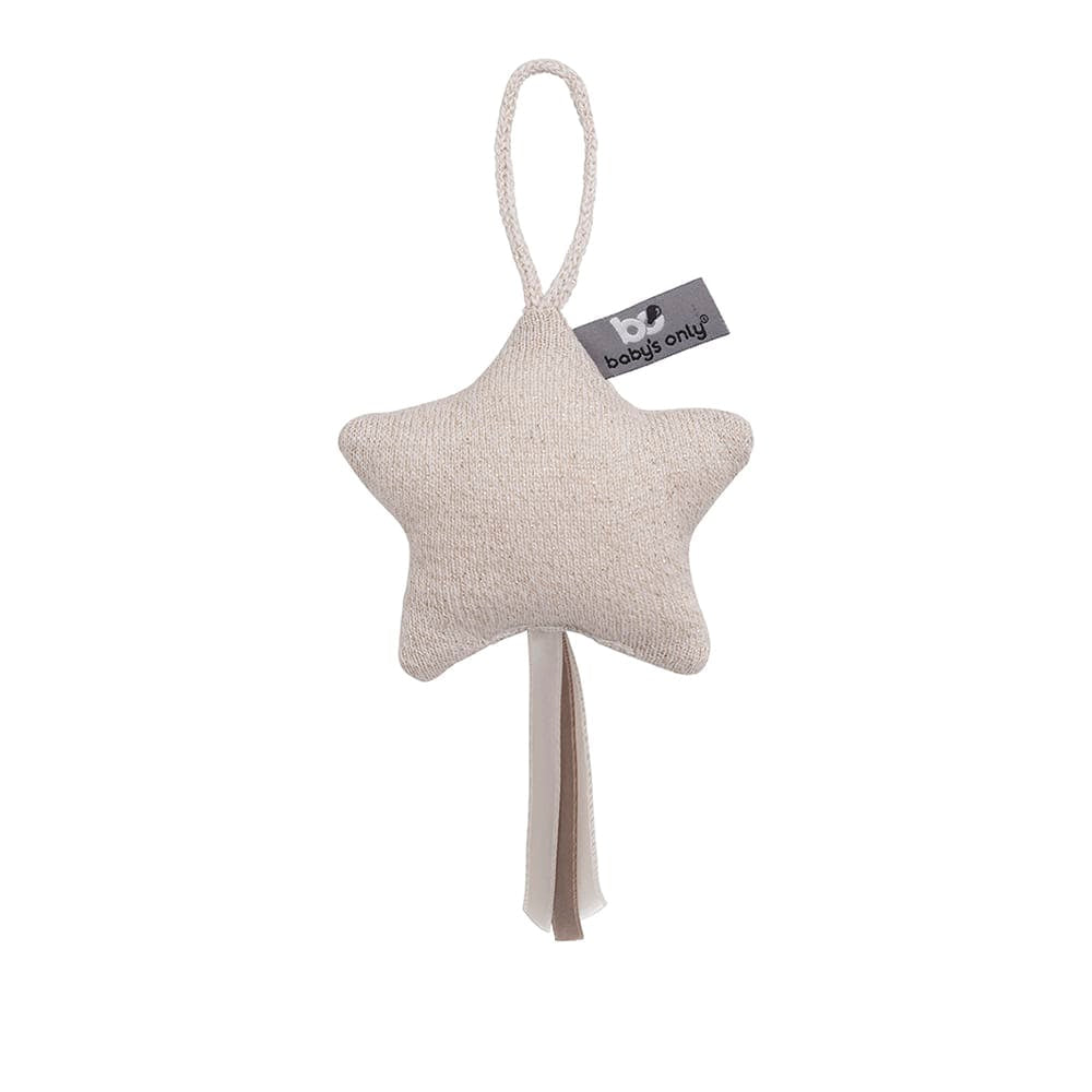 Baby's Only Dekoanhänger Stern Sparkle gold-ivory melee