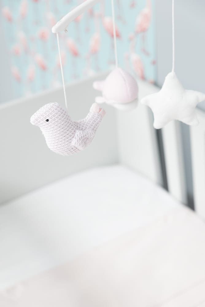 Baby's Only Musik Mobile pink/babypink/white