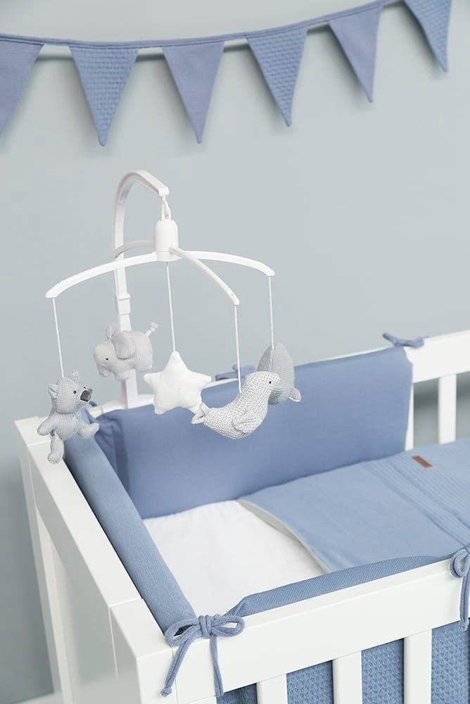 Baby's Only Musik Mobile silver-grey/grey/white