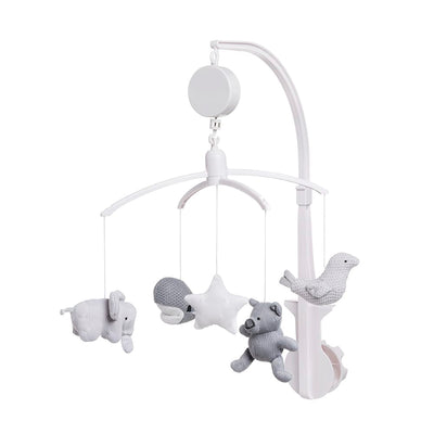 Baby's Only Musik Mobile silver-grey/grey/white