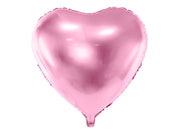 Babyshower Herz Ballon rosa