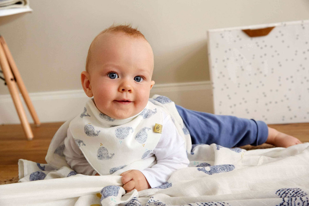 Lässig Dreieckstuch Baby - Bandana, Little Water
