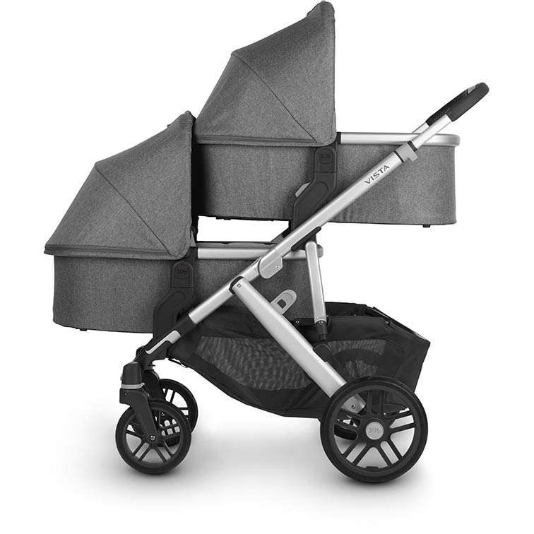 Uppababy Vista V2 Greyson mit Babywanne mit Babywanne