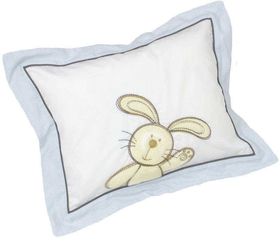 Bebe`s Collection Kuschelkissen 30x40cm Hasi blau