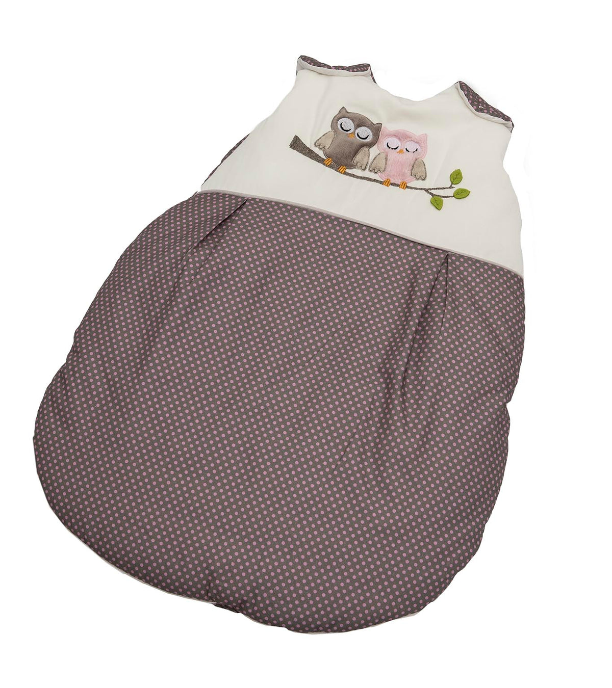 Bebe&#39;s Collection Schlafsack Eule rosa Sommer