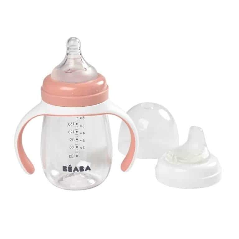 Beaba 2in1 Lernbecher altrosa