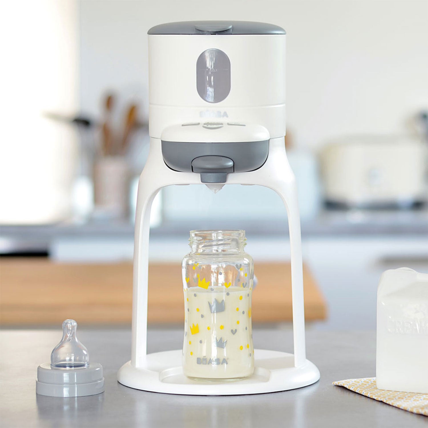 Beaba Bib'expresso 3in1 weiss/grau