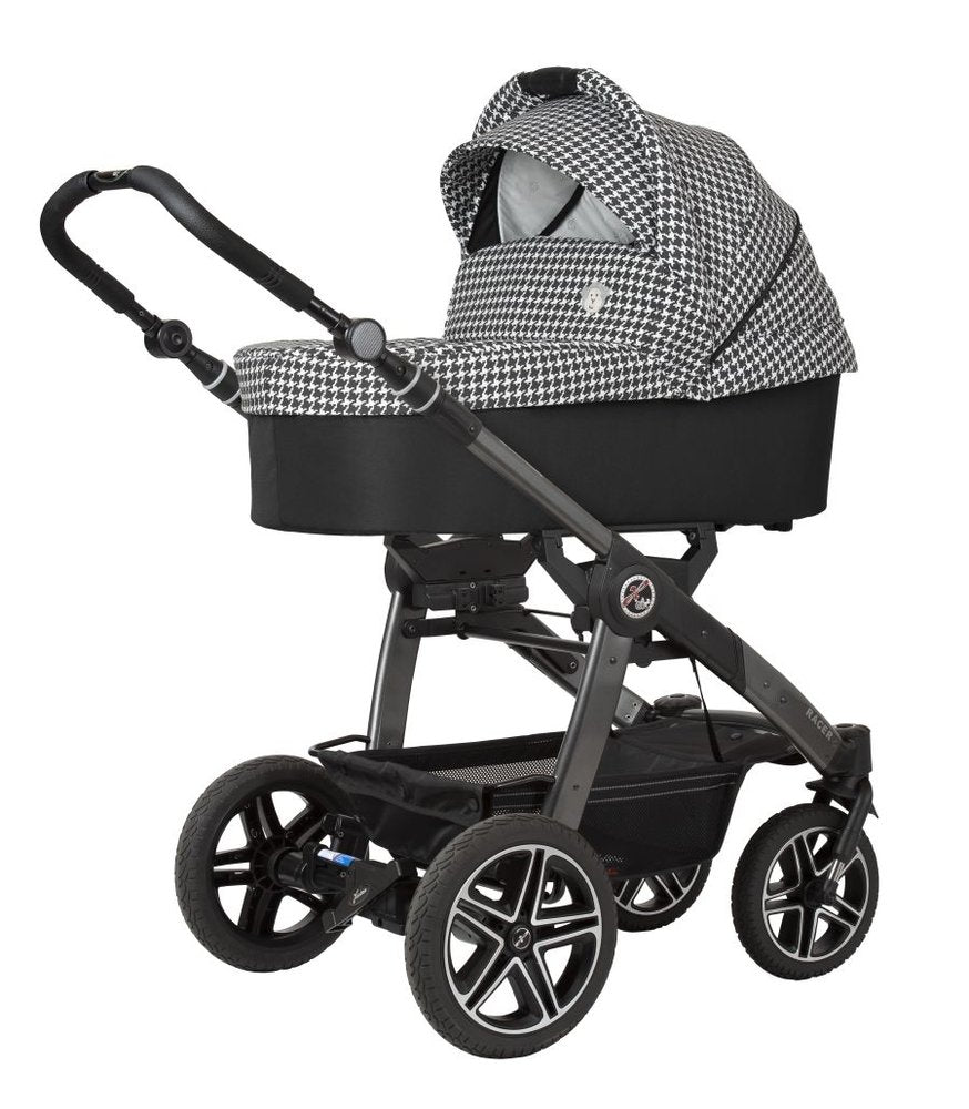 HARTAN Kinderwagen GTX mit Handbremse Belly Button Kollektion 2023 - 921 ELEGANCE