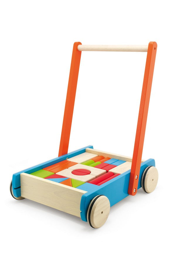 Baby Walker mit Bauklötzen