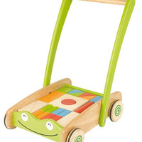 Baby Walker mit Bauklötzen
