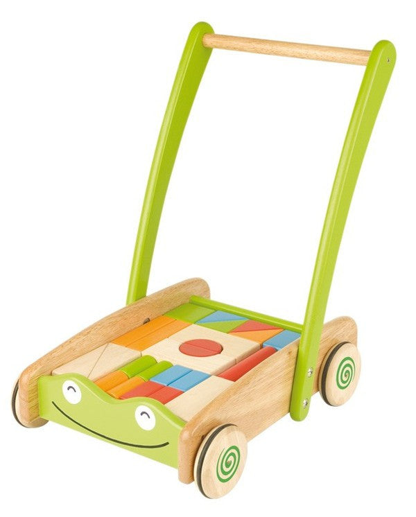 Baby Walker mit Bauklötzen