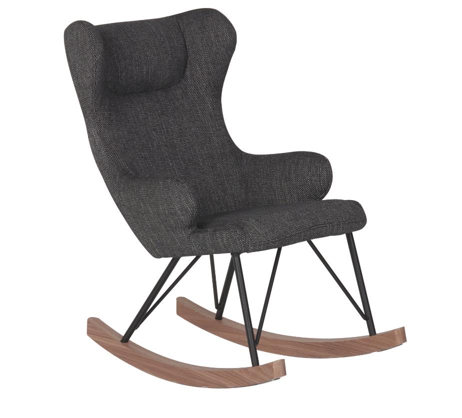 Quax Schaukelstuhl für Kinder De Luxe black