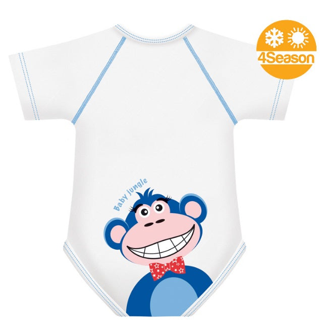 JBimbi Body kurzarm mitwachsend 0-36M Affe