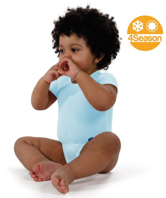 JBimbi Body kurzarm mitwachsend 0-36M uni