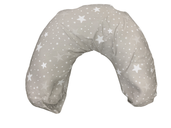 Baby &amp; Kids Lagerungskissen- Schlaf- &amp; Autonackenkissen Tencel Starnight taupe